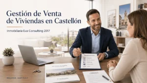 Gestión de venta de viviendas en Castellón con Inmobiliaria Eva Consulting 2017, asesoramiento profesional para propietarios, valoración, documentación y acompañamiento hasta la firma.
