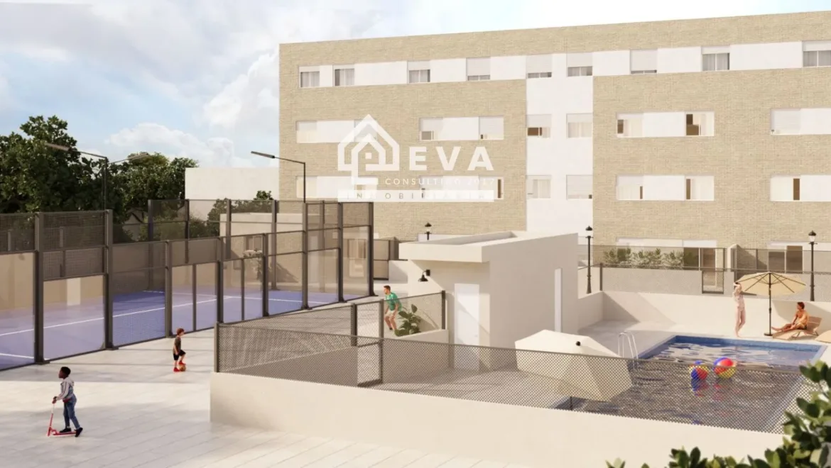 Obra nueva en Almazora con piscina y pádel - foto 12 | Inmobiliaria en Castellón