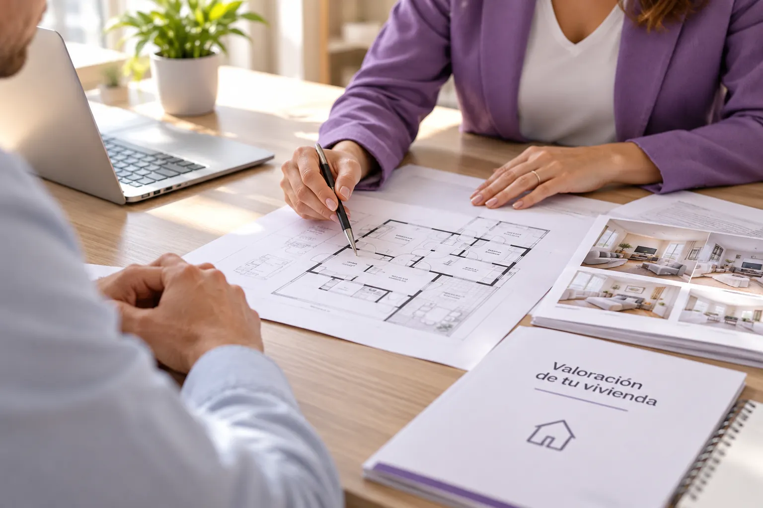 Análisis de planos y características de una vivienda para su valoración en Castellón