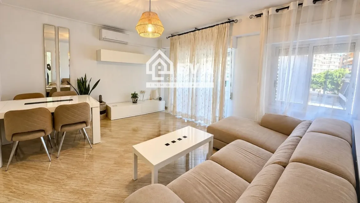 Piso amueblado de 3 dormitorios en alquiler - foto 1 | Inmobiliaria en Castellón