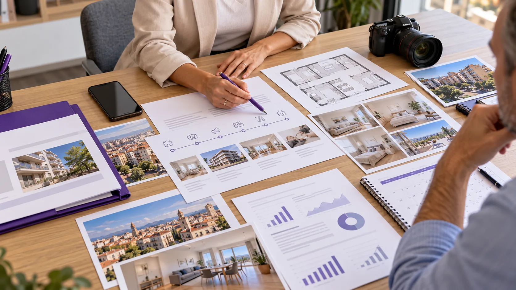 Propuesta de servicios inmobiliarios con valoración, estrategia y planificación de la venta de una vivienda