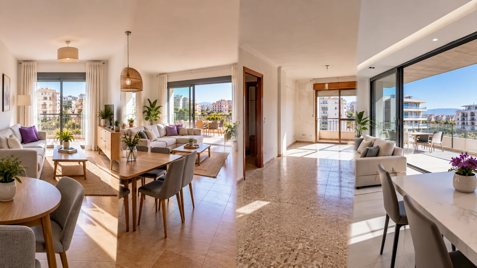 Diferentes tipos de vivienda buscados por compradores en Castellón: primera vivienda, familiar, inversión y obra nueva